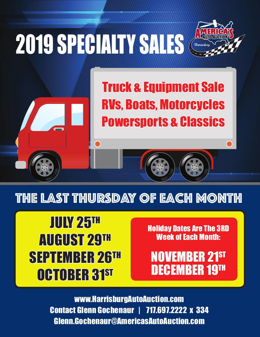 Specialty Sale America's Auto Auction Harrisburg
