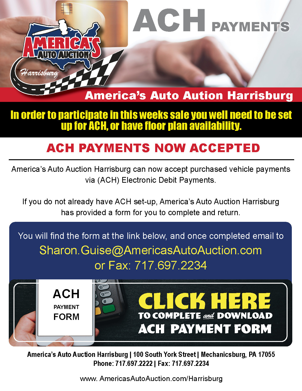 Events America's Auto Auction Harrisburg