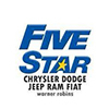 Five Star Chrysler Dodge Jeep RAM Fiat logo