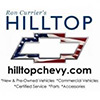 Ron Currier's Hilltop Chevy logo