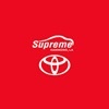 Supreme Toyota logo