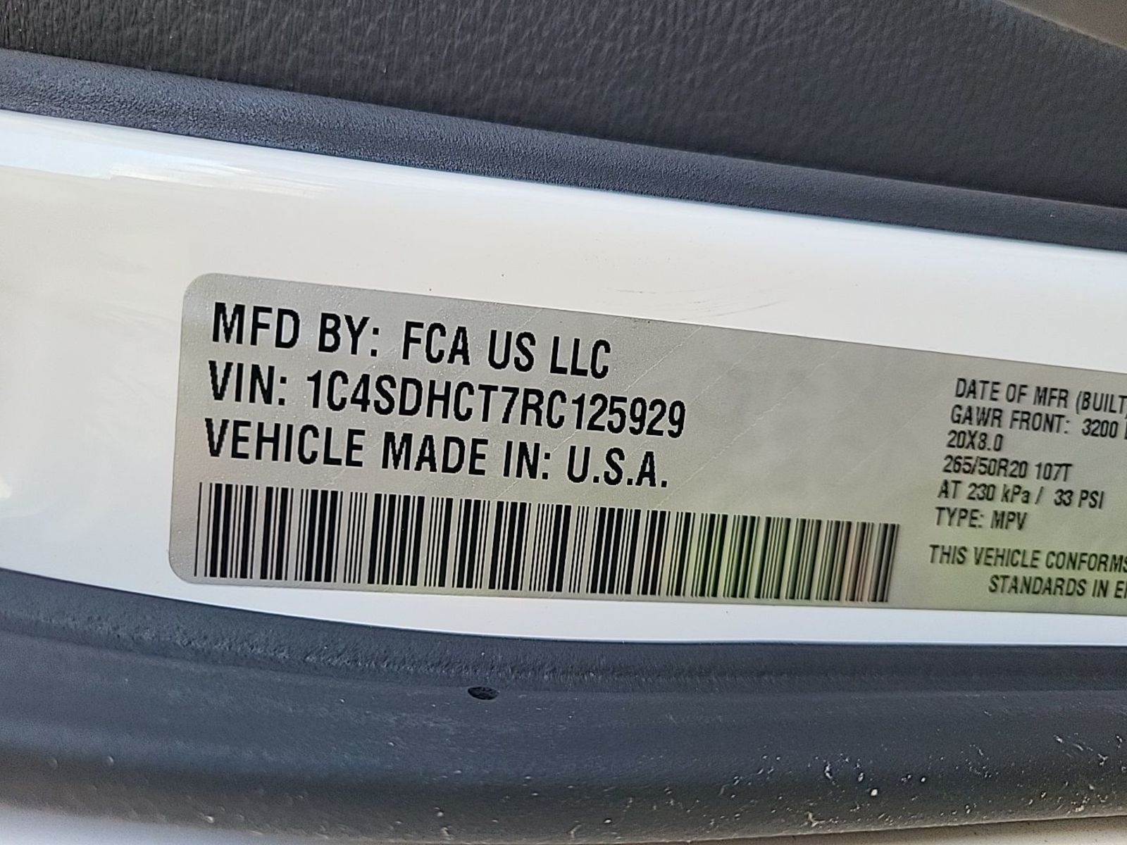 2024 Dodge Durango   RWD