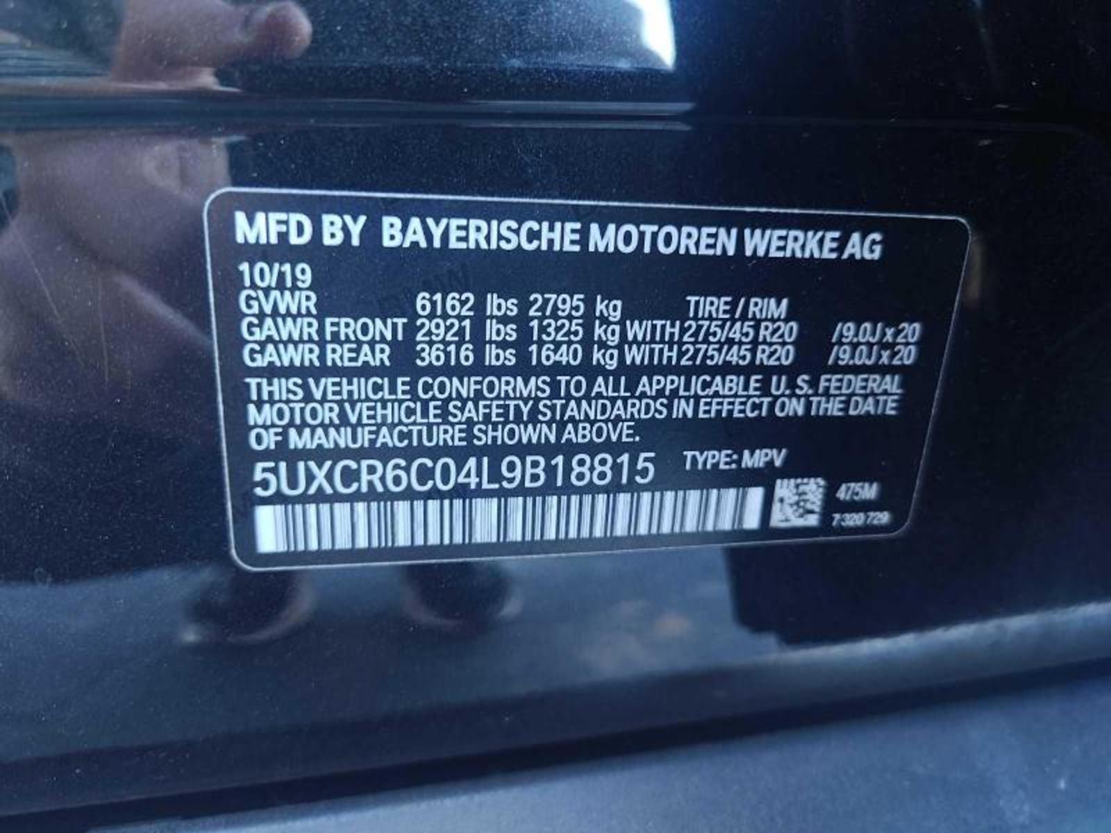 2020 BMW X5  XDrive40i AWD