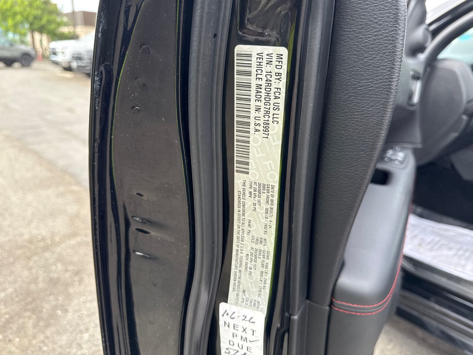2024 Dodge Durango   RWD