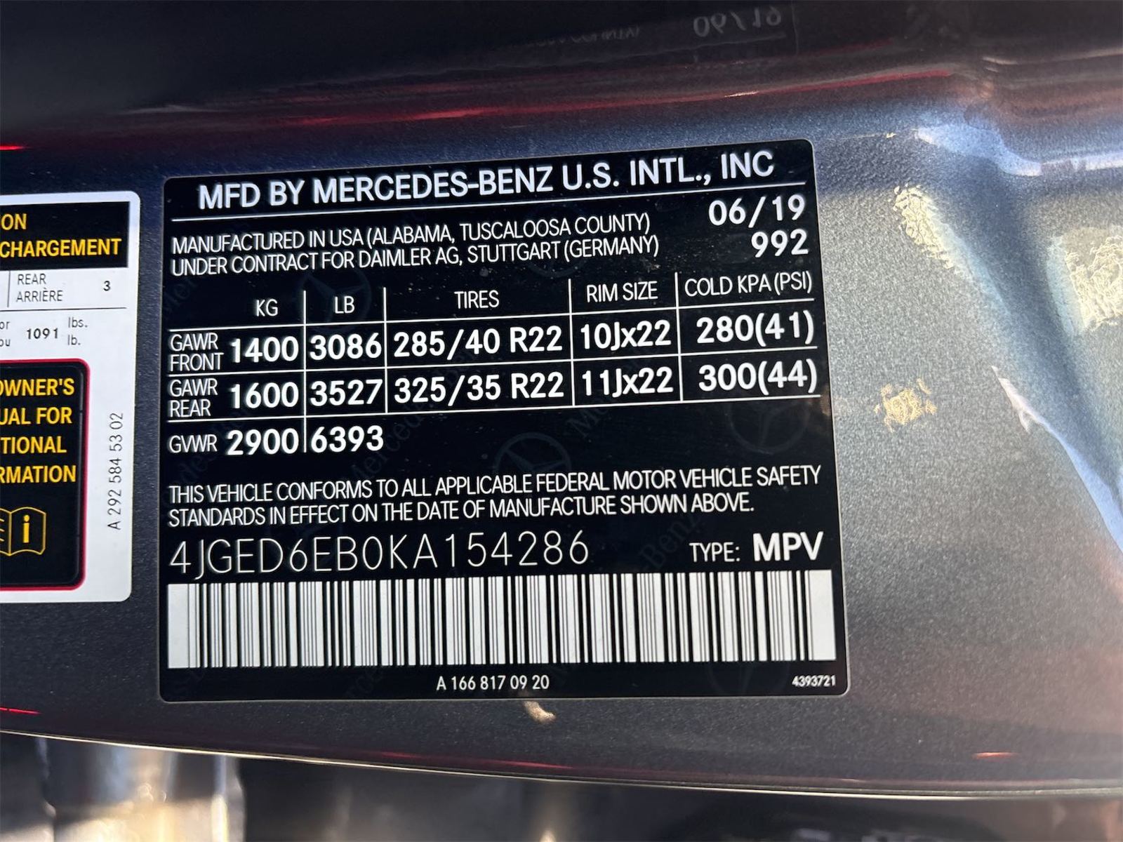 2019 Mercedes-Benz GLE   AWD