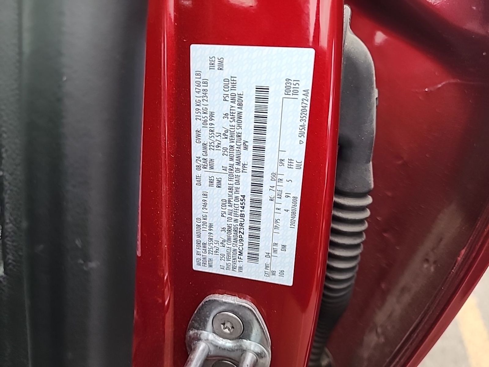 2024 Ford Escape   AWD