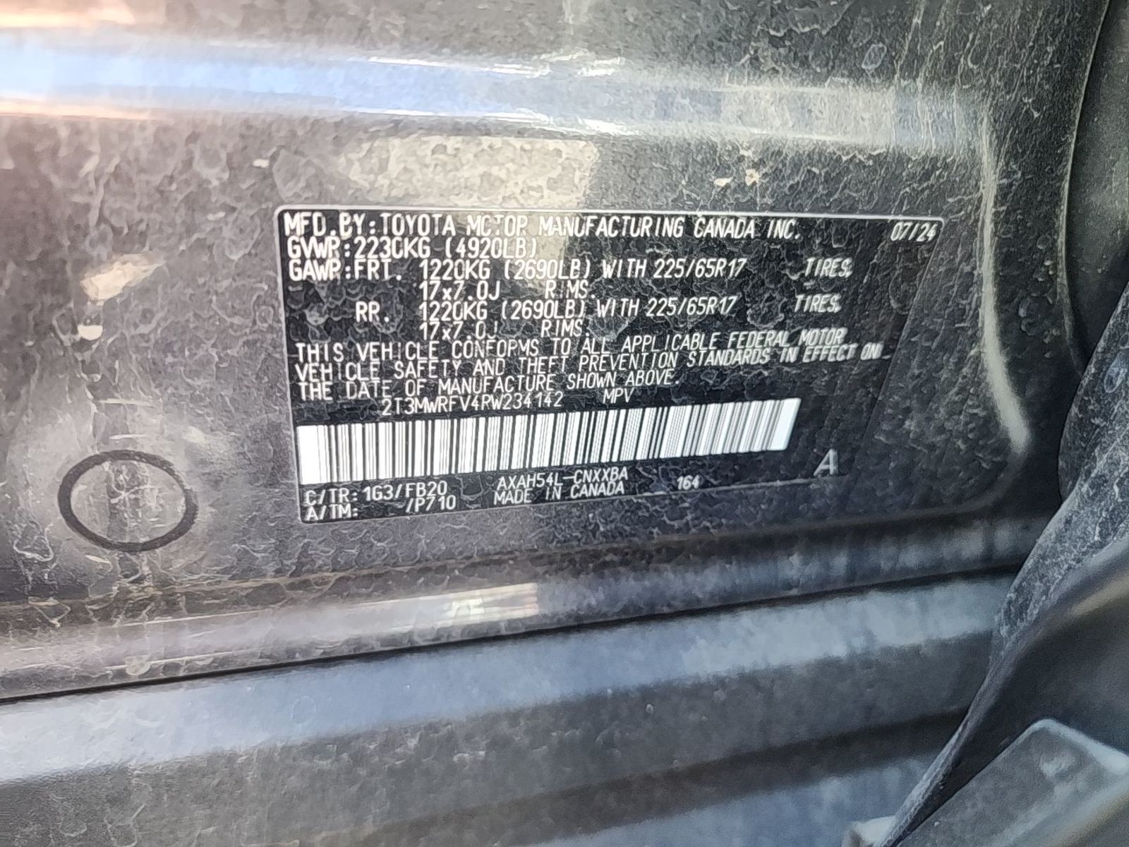 2024 Toyota RAV4  Hybrid LE AWD