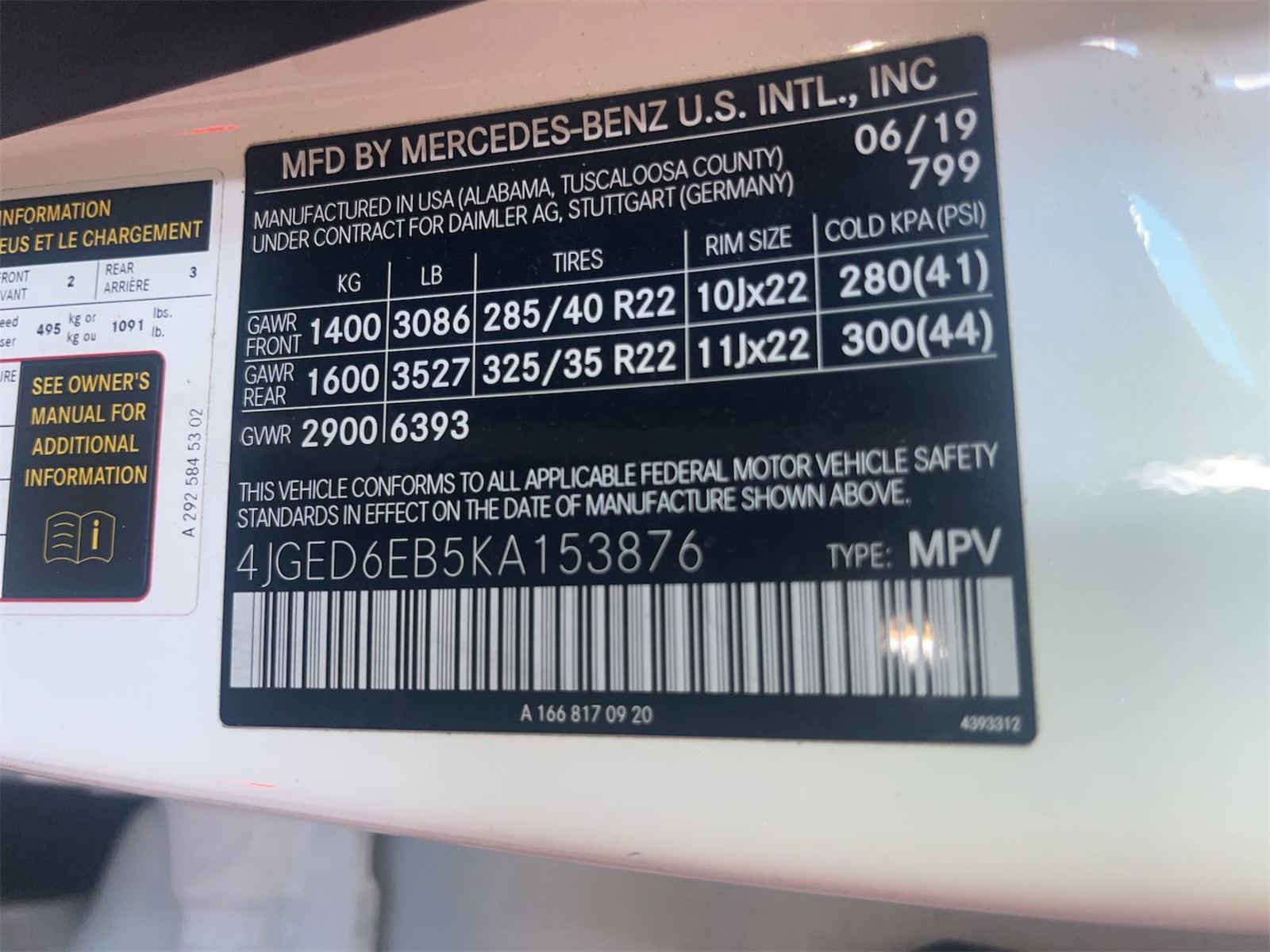 2019 Mercedes-Benz GLE   AWD