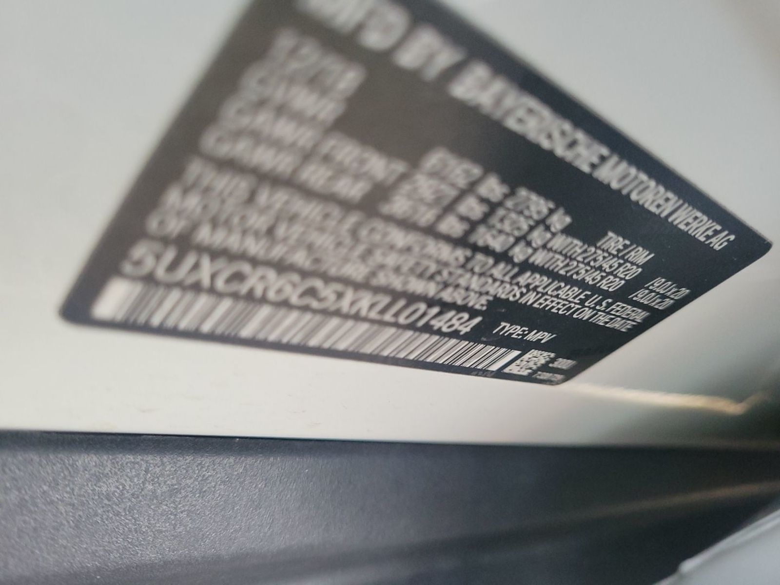 2019 BMW X5  XDrive40i AWD