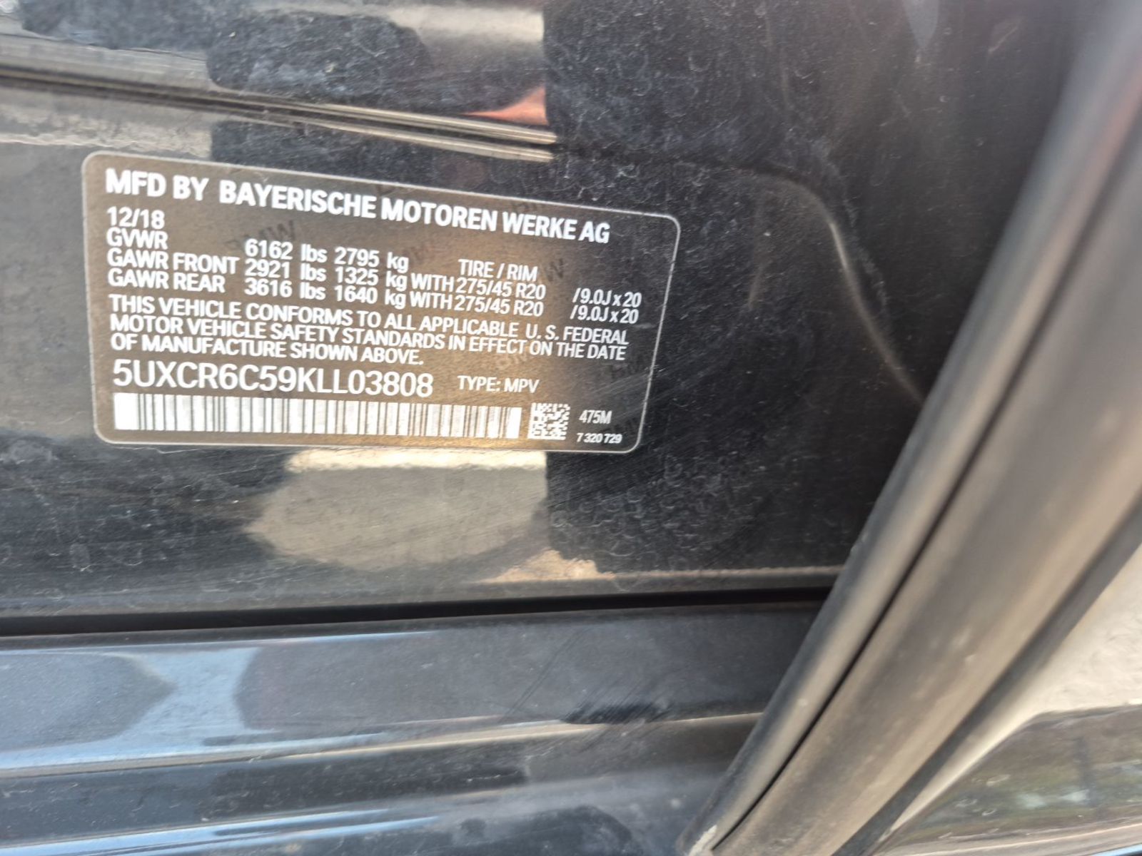 2019 BMW X5  XDrive40i AWD