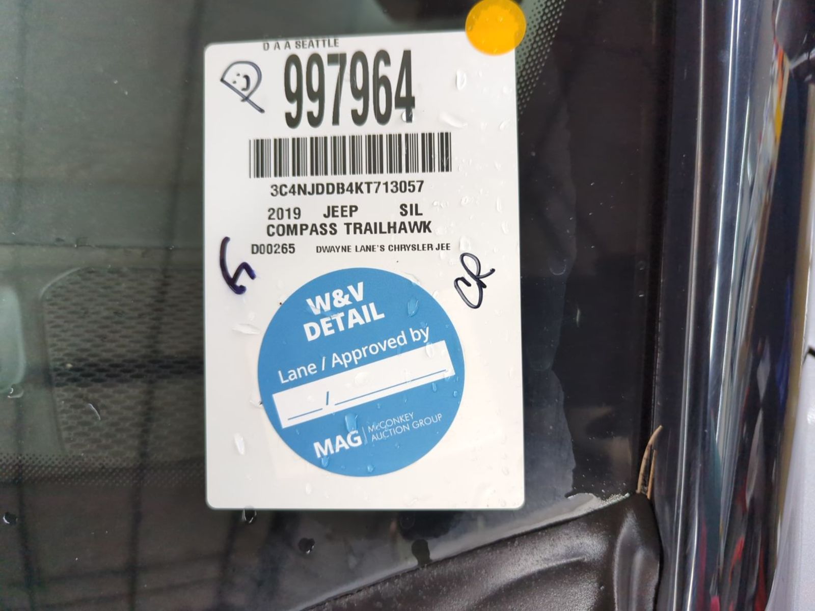 2019 Jeep Compass  Trailhawk AWD