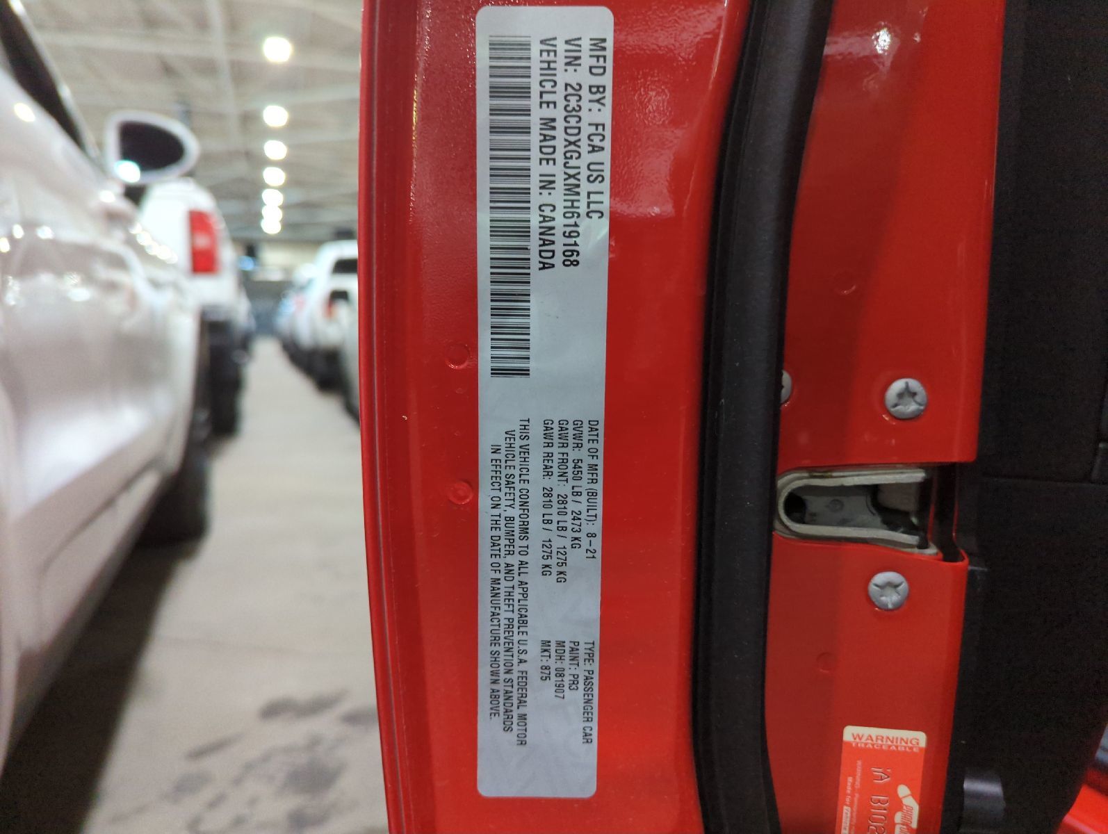 2021 Dodge Charger   RWD