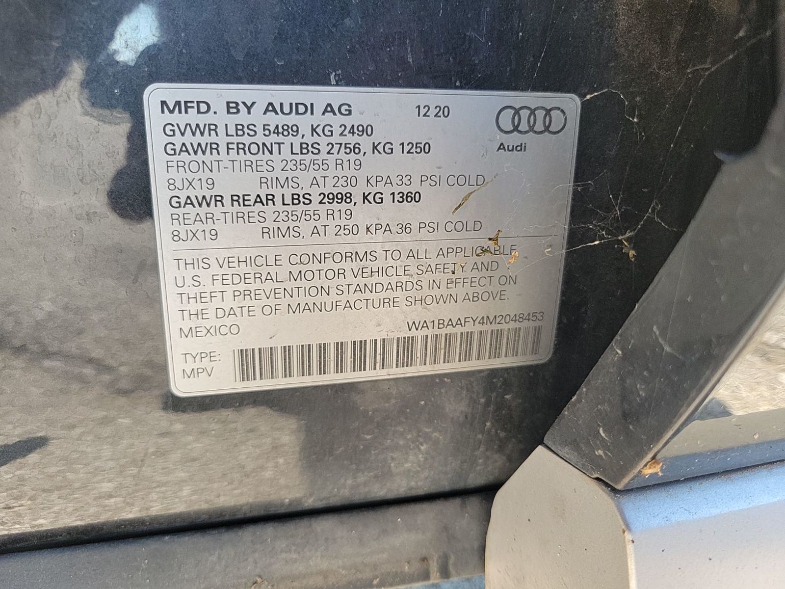 2021 Audi Q5   AWD
