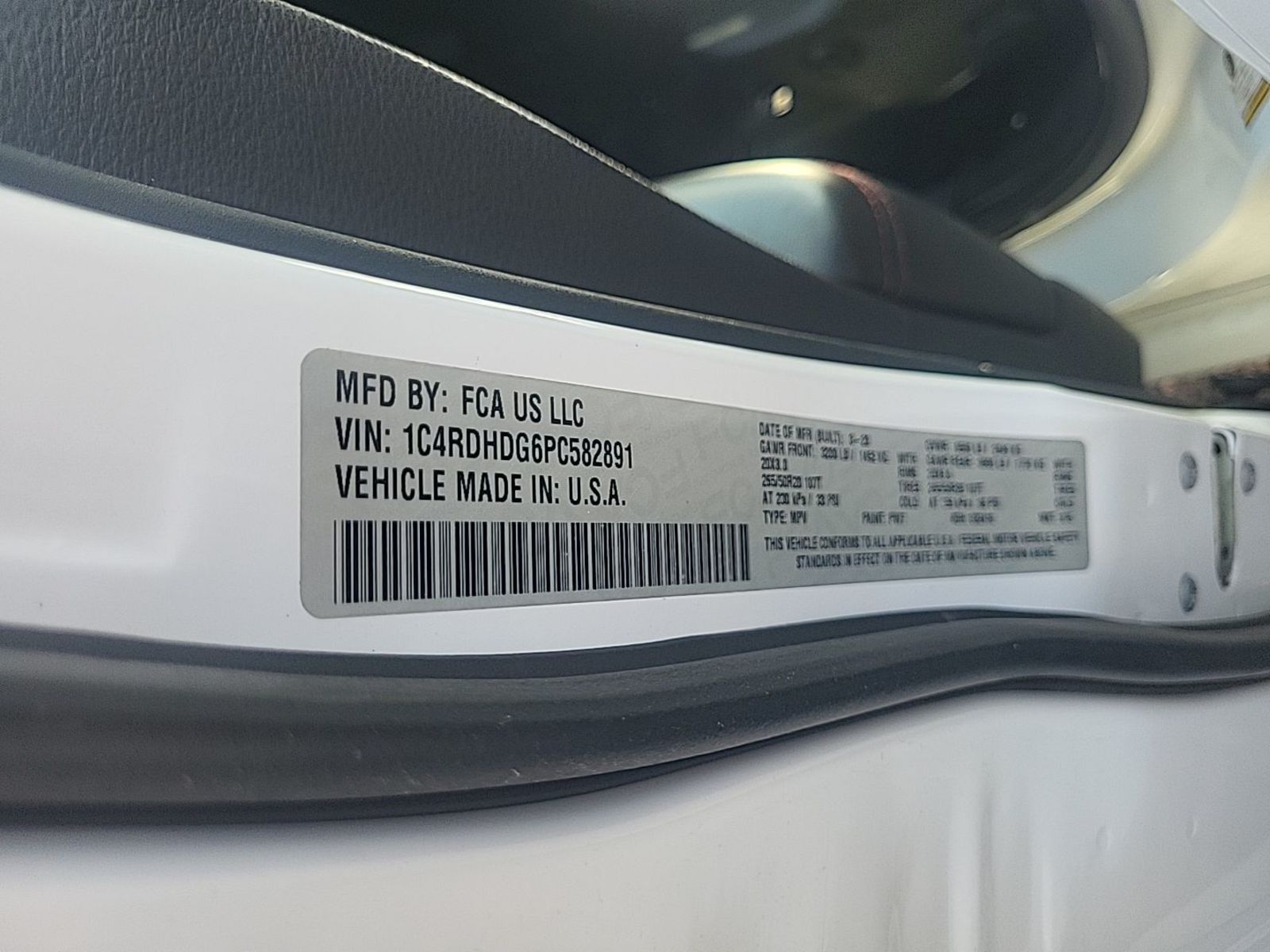 2023 Dodge Durango   RWD
