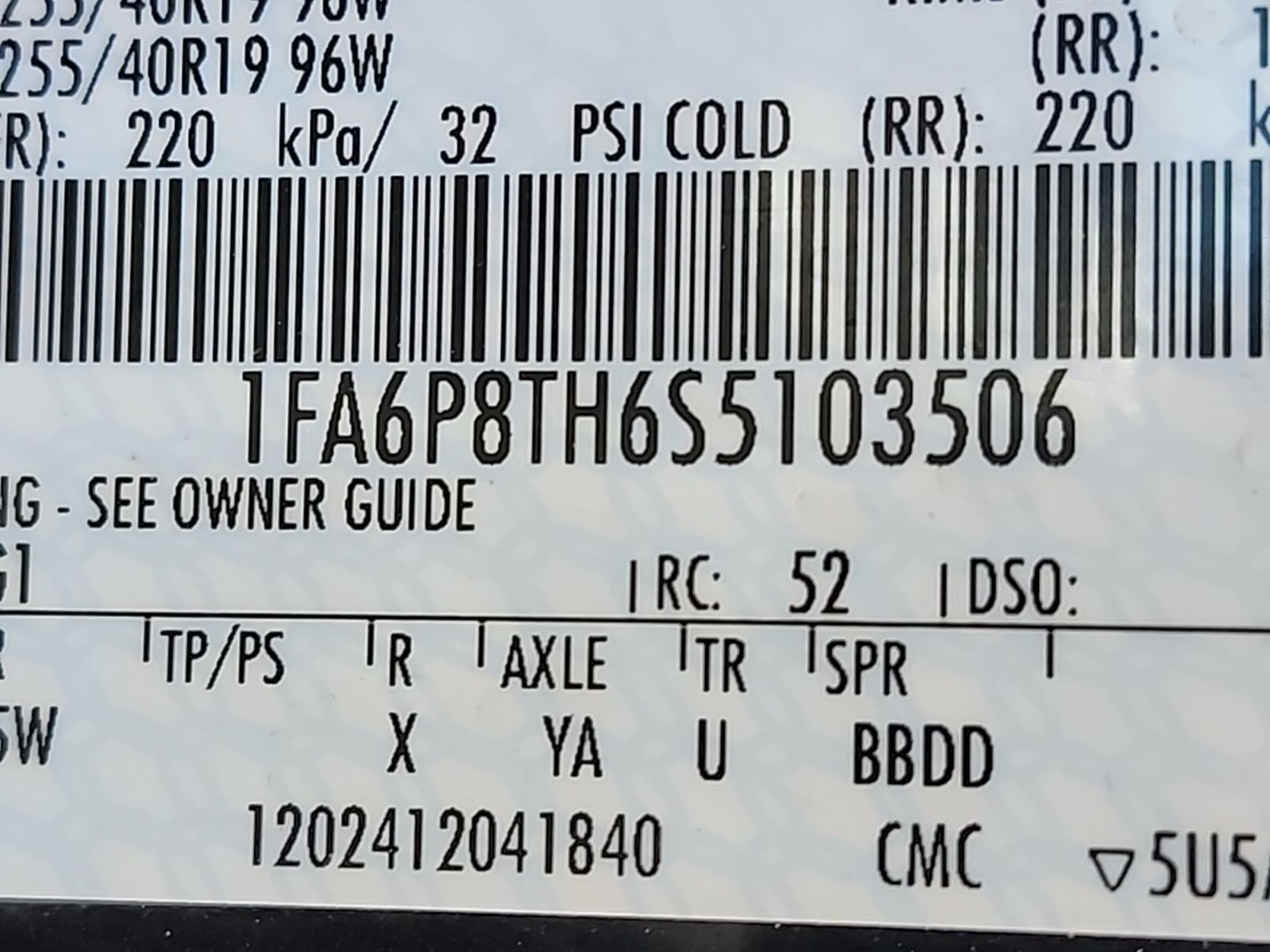 2025 Ford Mustang   RWD
