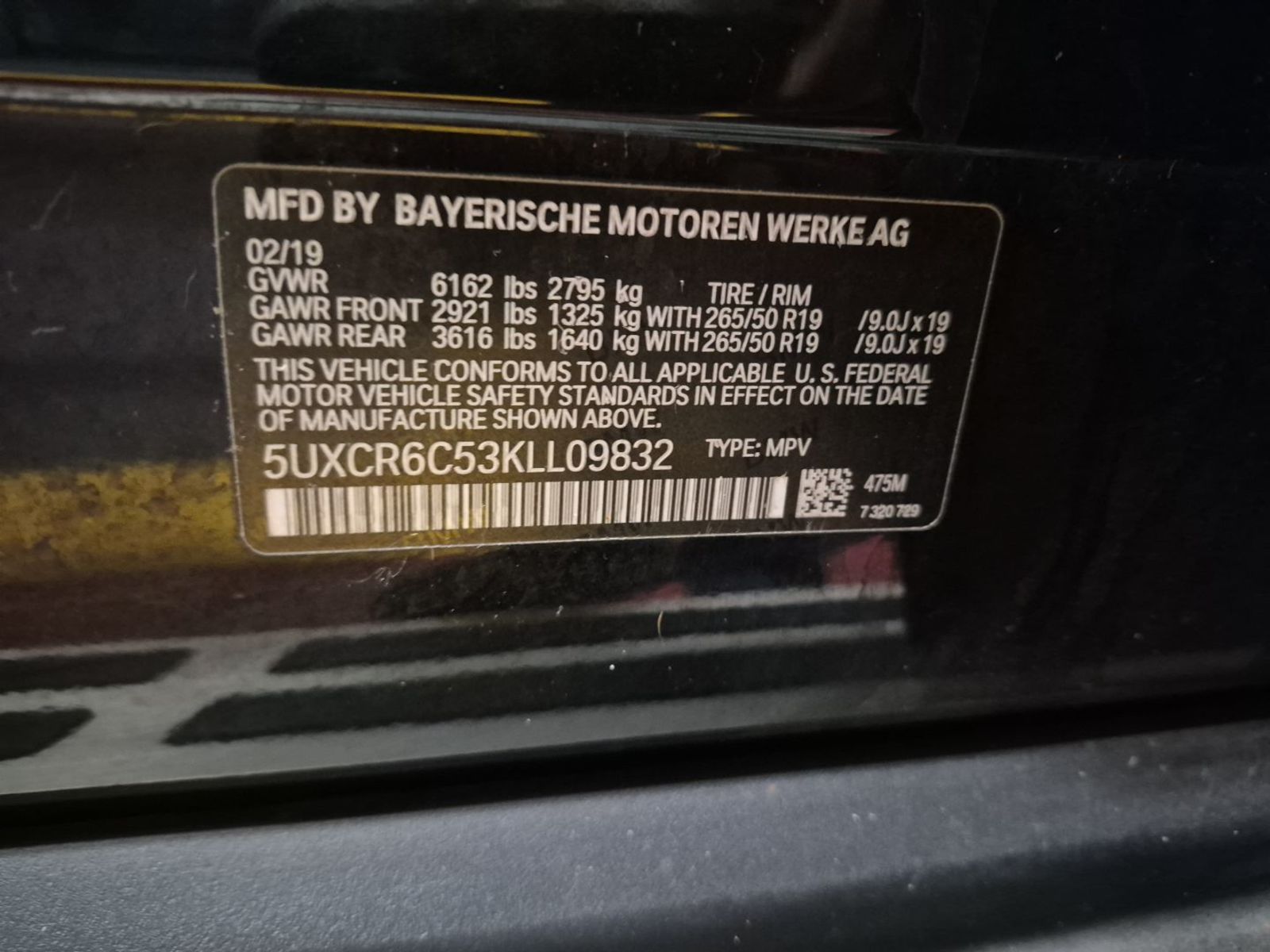 2019 BMW X5  XDrive40i AWD