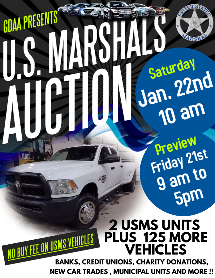 US Marshals Greater Detroit Auto Auction