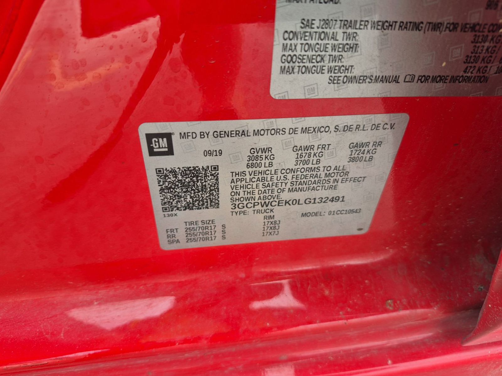 2020 Chevrolet Silverado 1500  LT RWD